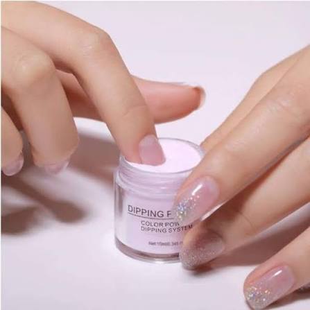 SNS on Natural Nails
